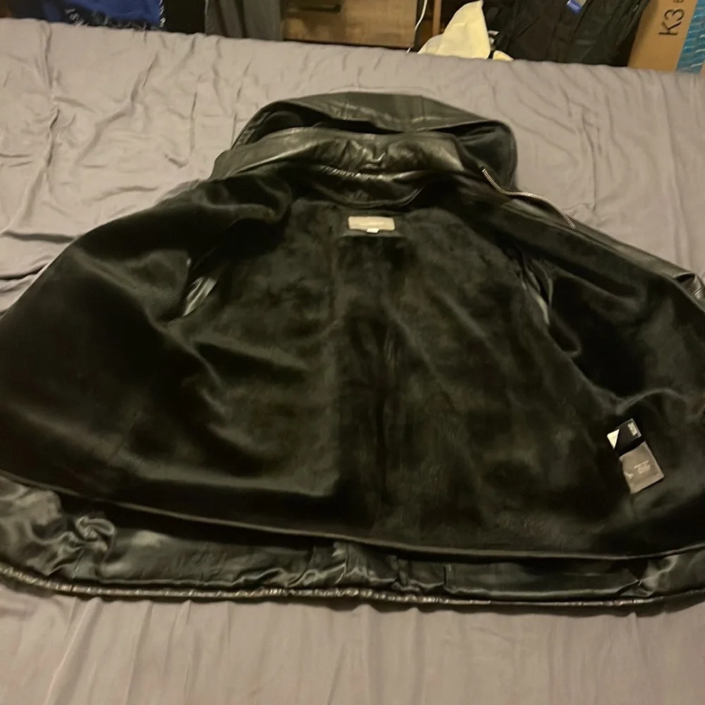 Genuine leather jacket - Picture 5 of 12